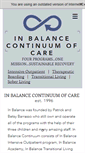 Mobile Screenshot of inbalancecontinuum.com
